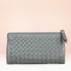 Inc.5 CASUAL WOVEN WALLET - DARK GREY BAGS 2 Inc.5 CASUAL WOVEN WALLET - DARK GREY BAGS
