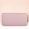 Inc.5 CASUAL WOVEN WALLET - PINK BAGS