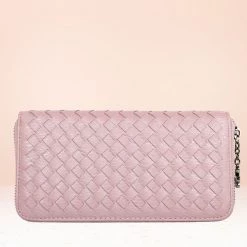 Inc.5 CASUAL WOVEN WALLET - PINK BAGS