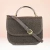 Inc.5 CASUAL FLAPPED CLUTCH - BROWN