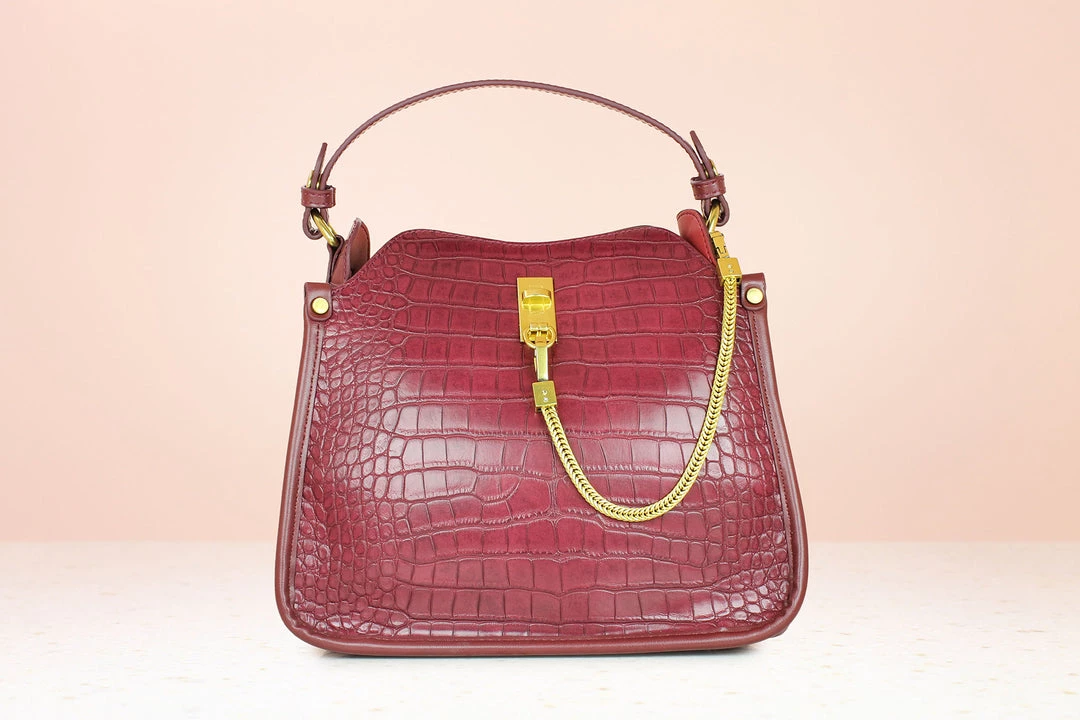 Inc.5 BAGS OFFICE TOTE BAG - WINE/RED 3 Inc.5 BAGS OFFICE TOTE BAG - WINE/RED