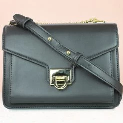 Inc.5 FLAPPED CASUAL SLING - BLACK