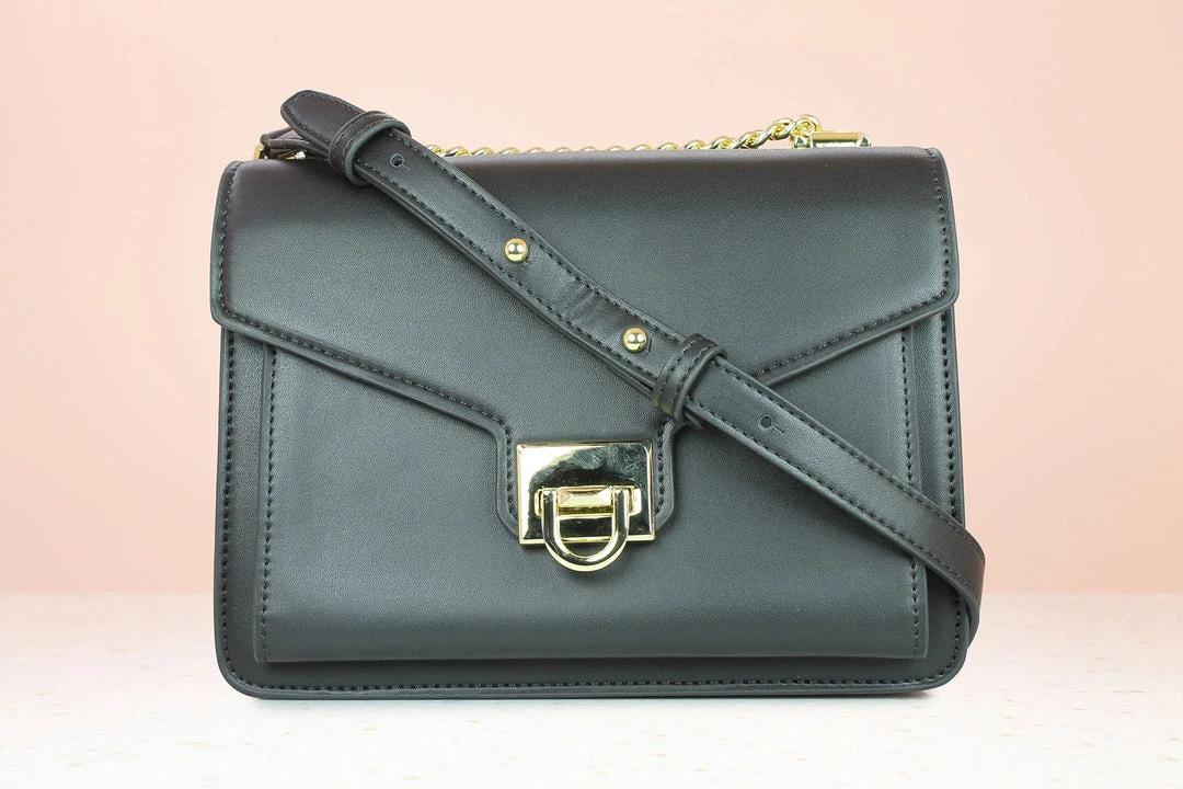 Inc.5 FLAPPED CASUAL SLING - BLACK 3 Inc.5 FLAPPED CASUAL SLING - BLACK