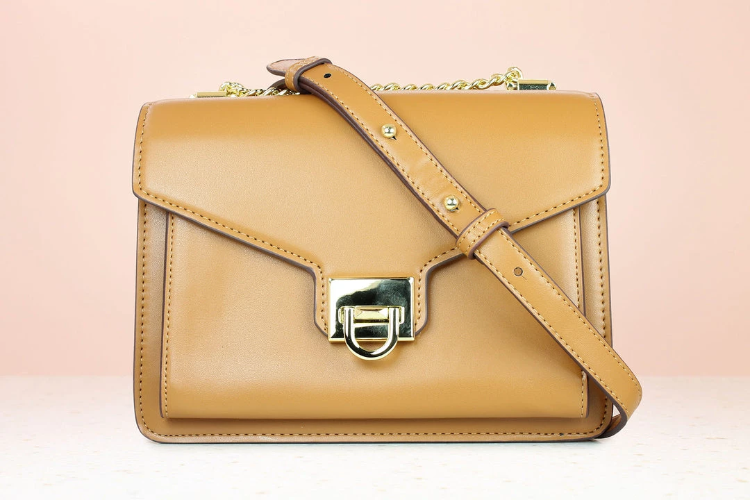 Inc.5 BAGS FLAPPED CASUAL SLING - BROWN 3 Inc.5 BAGS FLAPPED CASUAL SLING - BROWN