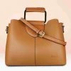 Inc.5 OFFICE SATCHEL BAG - TAN
