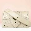 Inc.5 PARTY FLAP CLUTCH - BEIGE