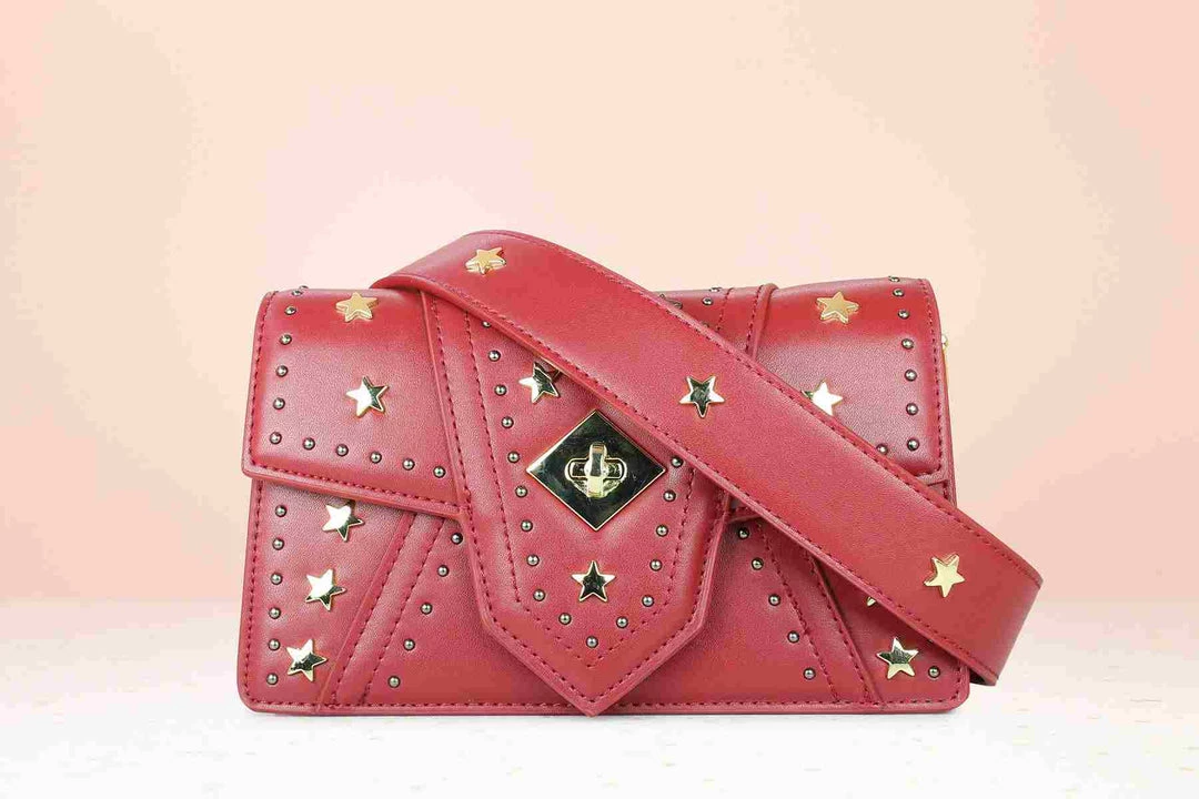 Inc.5 SALE PARTY FLAP CLUTCH - RED 3 Inc.5 SALE PARTY FLAP CLUTCH - RED