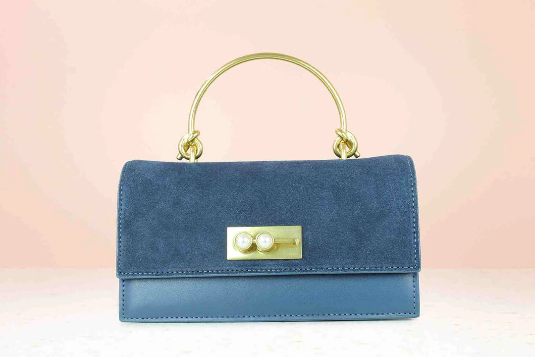 Inc.5 PARTY FLAP CLUTCH - BLUE 3 Inc.5 PARTY FLAP CLUTCH - BLUE