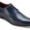 Heel & Buckle London Navy Derby