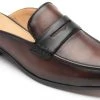 Heel & Buckle London MEN Brown Leather Casual Mules
